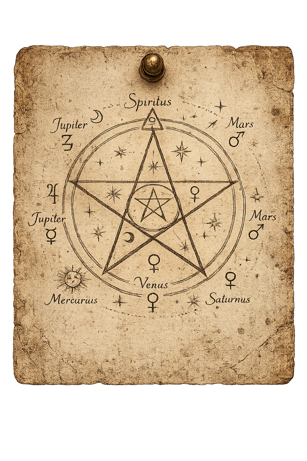 Alchemical diagram